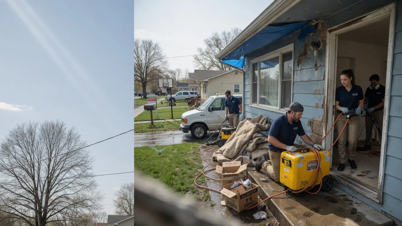 Basement Flood Cleanup in Arjay, KY near me